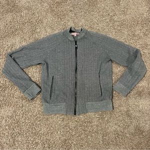 Women's Large Grey Hannah Childs Horseback Riding Zip Up Jacket. Good Condition.
